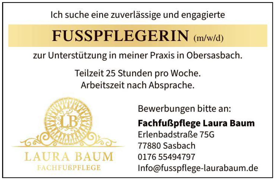 Fusspflegerin